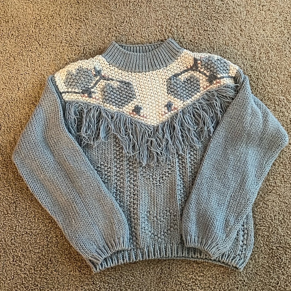Vintage Knitted by Allison Brittney Sweater Size Small